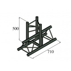 ALUTRUSS TRILOCK S-PAT-35 3-Way T-Piece